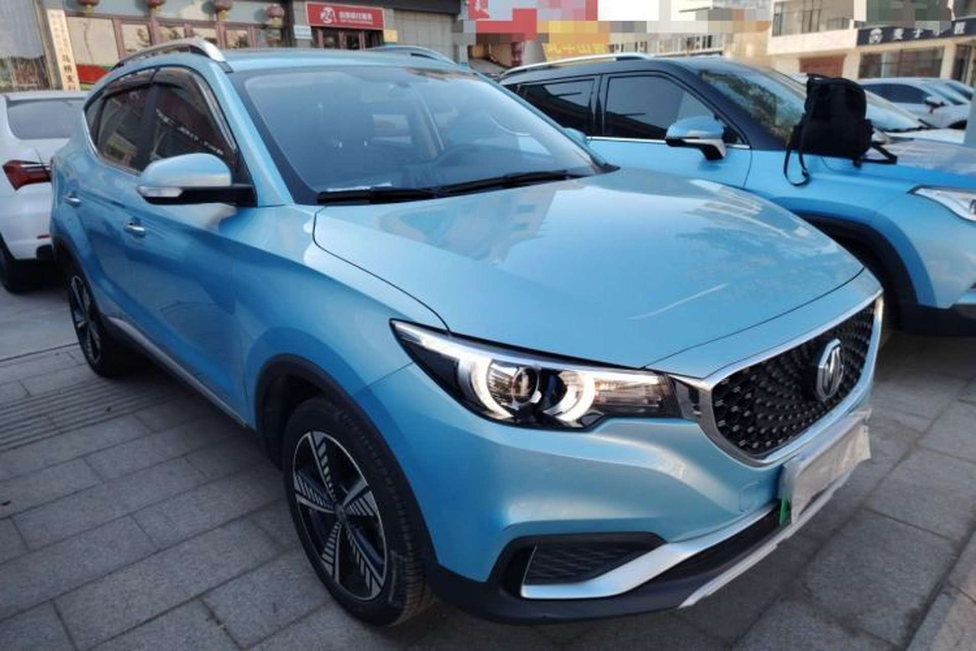 Used MG EZS Electric 2019 E-Plus Edition Front Right 45 Deg