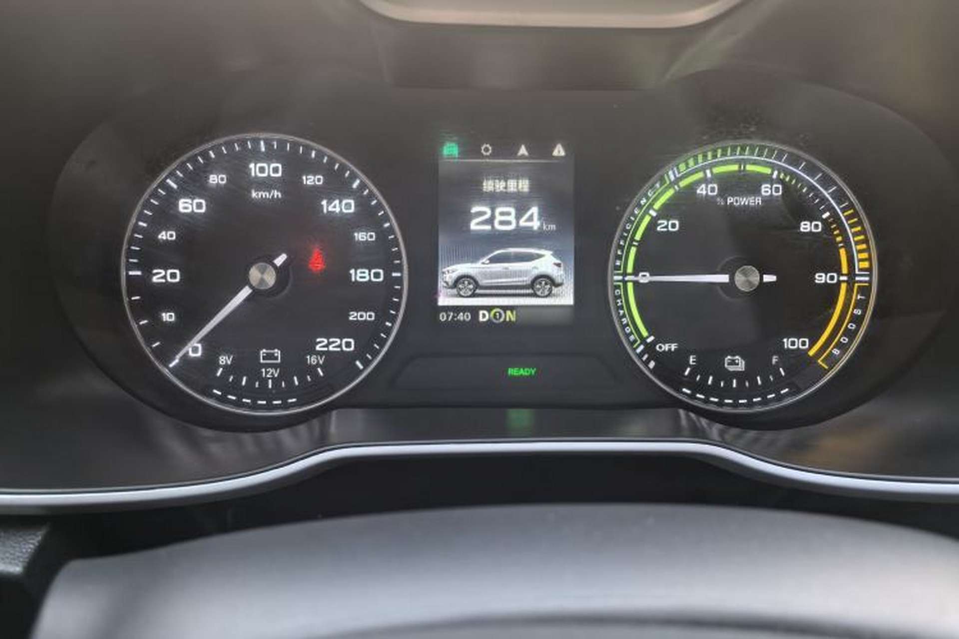 Used MG EZS Electric 2019 E-Pro Edition Instrument Cluster