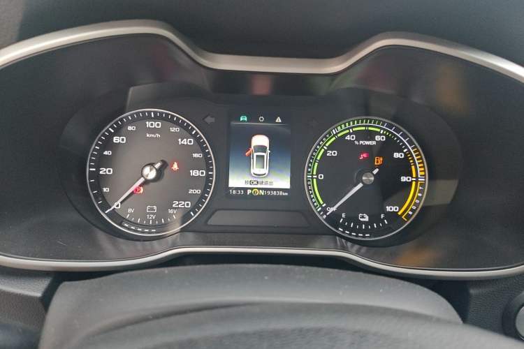 Used MG EZS Electric 2019 E-Plus Edition Instrument Cluster