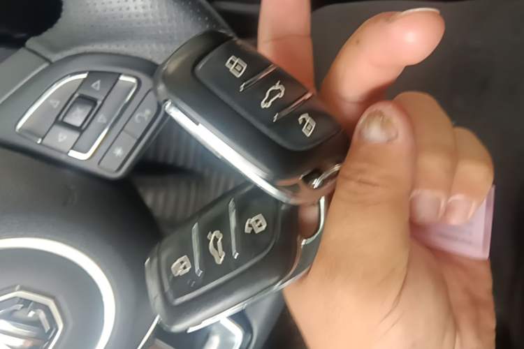 Used MG EZS Electric 2019 E-Plus Edition Vehicle Key