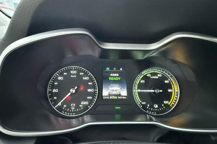 Used MG EZS Electric 2019 E-Plus Edition Odometer Close Up