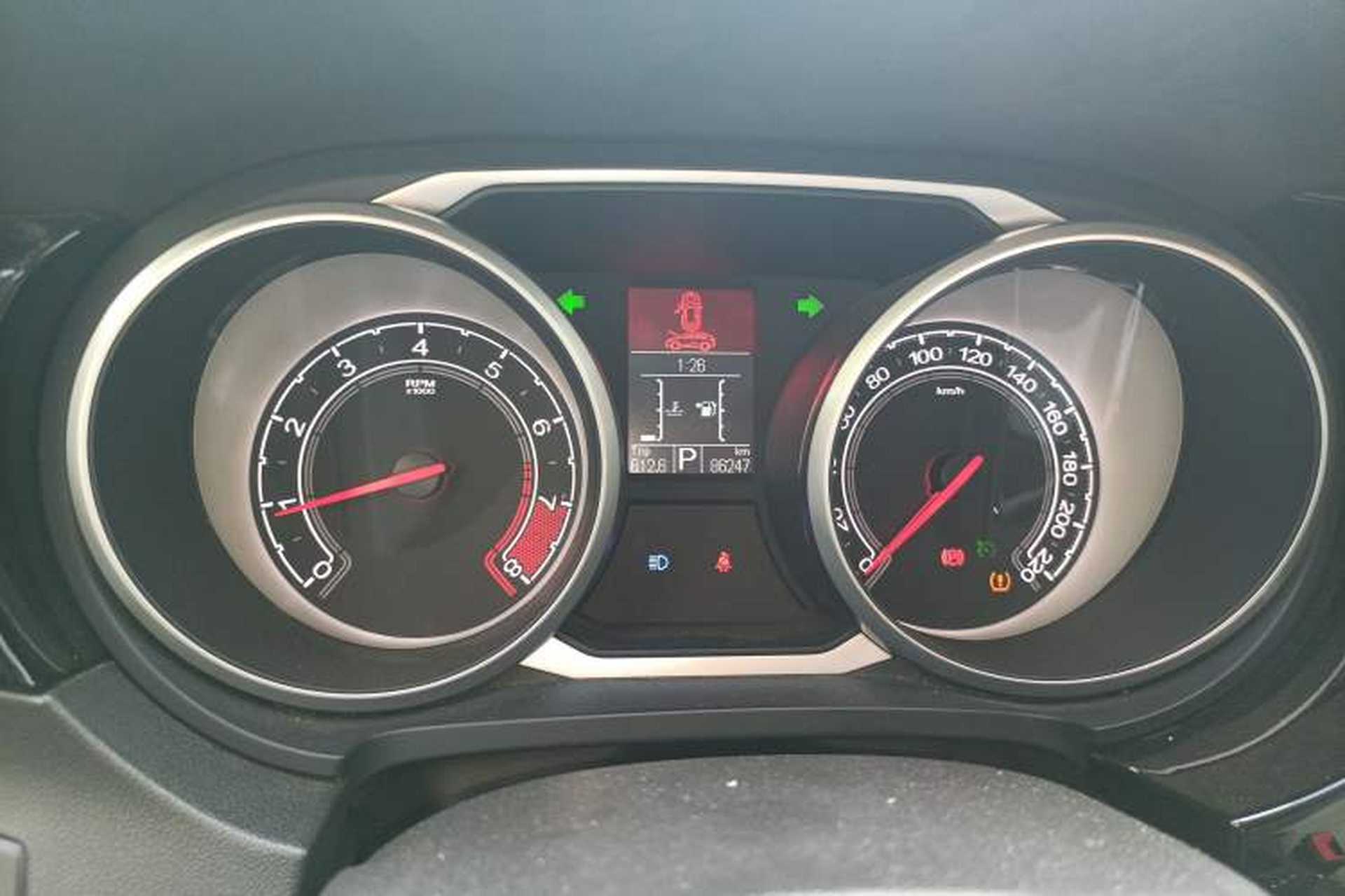 Used MG GS 2015 2.0TGI TST Four-Wheel Drive Flagship Edition Odometer Close Up