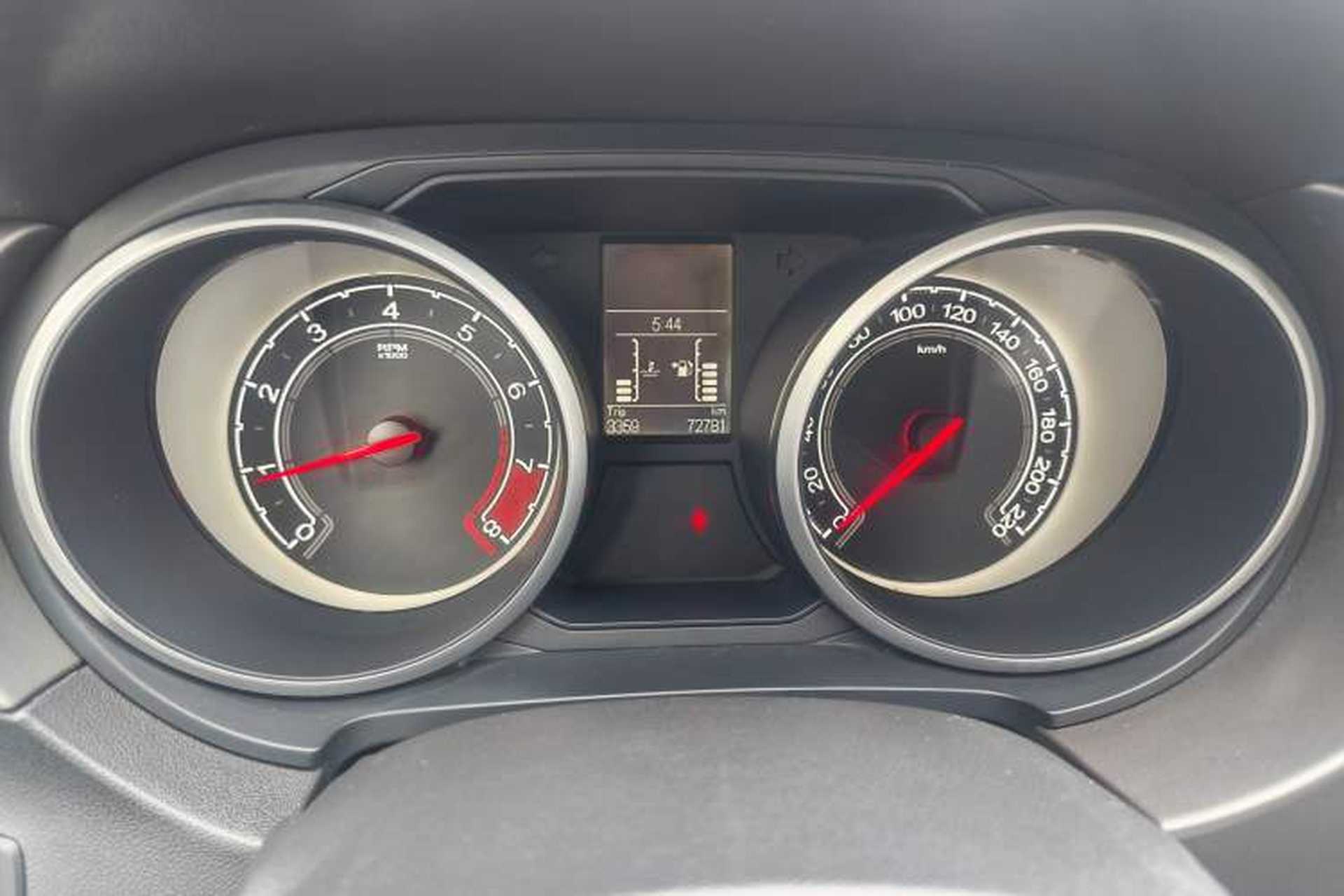 Used MG GS 2015 1.5TGI Manual Elite Edition Odometer Close Up