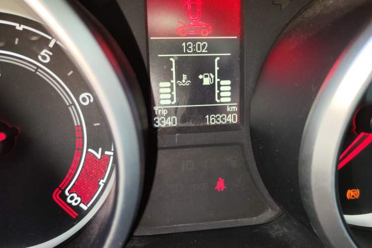 Used MG GS 2015 1.5TGI Manual Elite Edition Odometer Close Up