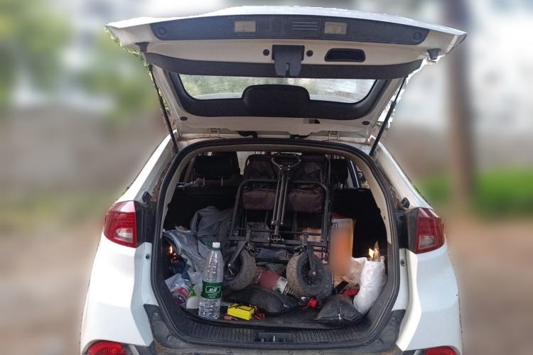 Used MG GS 2015 1.5TGI Manual Elite Edition Trunk