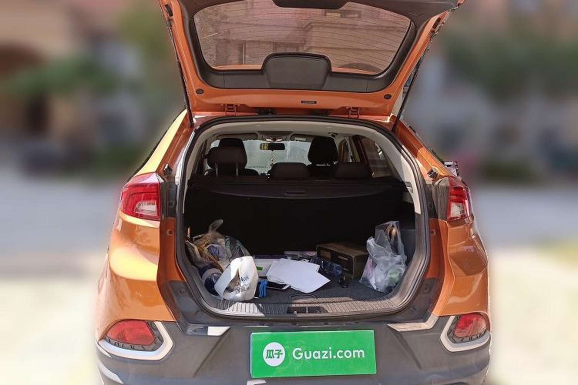 Used MG GS 2015 1.5TGI TST Elite Edition Trunk