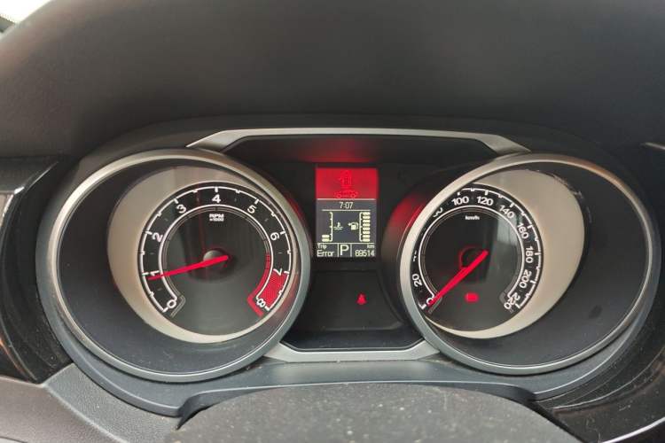 Used MG GS 2016 2.0TGI TST Luxury Edition Instrument Cluster