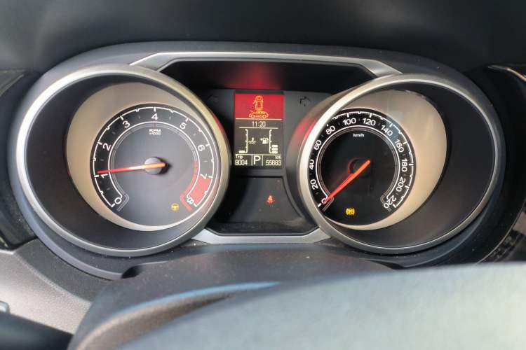 Used MG GS 2016 1.5T TST inkaNet Luxury Edition Odometer Close Up