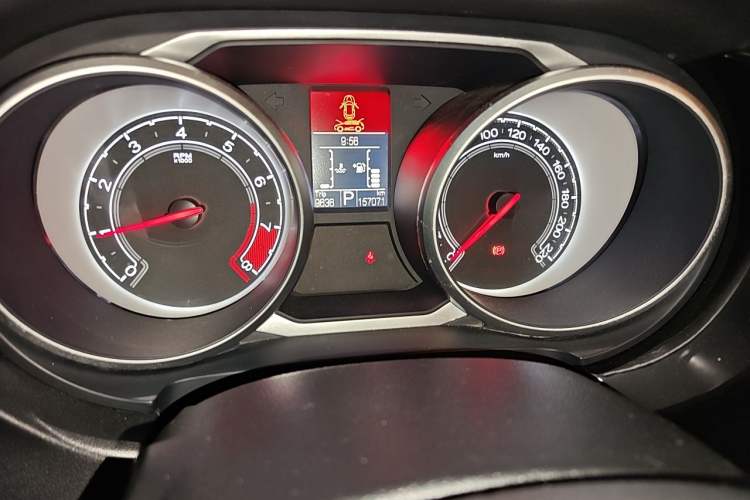 Used MG GS 2016 2.0TGI TST Four-Wheel Drive Flagship Edition Odometer Close Up