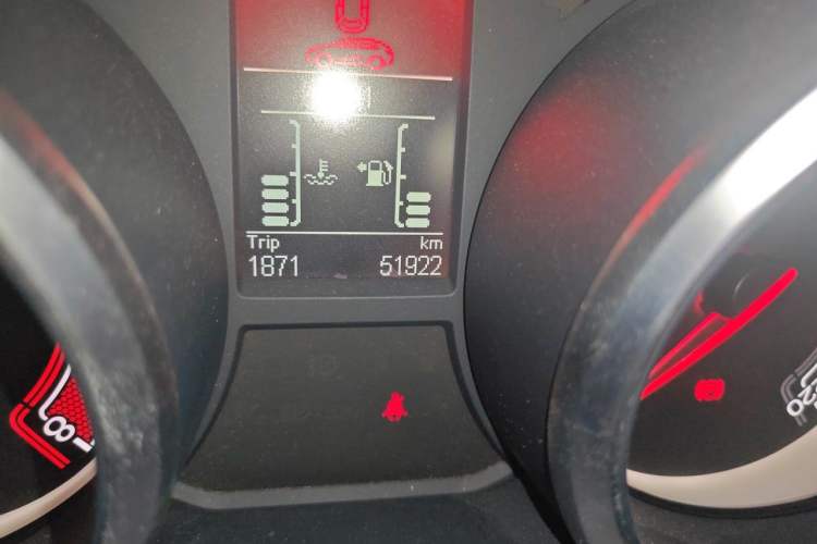Used MG GS 2016 1.5TGI Manual Value Edition Odometer Close Up