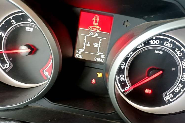 Used MG GS 2016 1.5TGI Manual Trend Edition Odometer Close Up