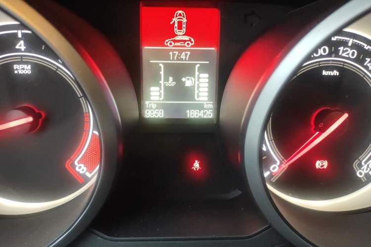 Used MG GS 2016 1.5TGI Manual Value Edition Odometer Close Up