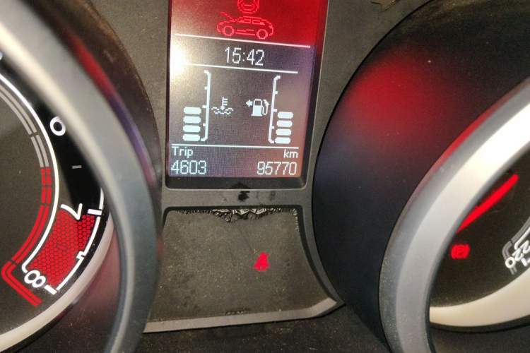 Used MG GS 2016 1.5TGI Manual Value Edition Odometer Close Up