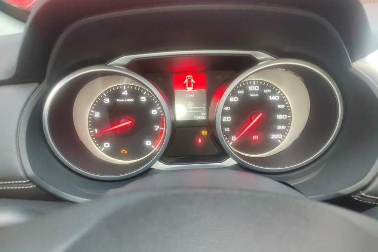 Used MG GS 2017 30T Automatic All-Wheel-Drive Flagship Edition Odometer Close Up