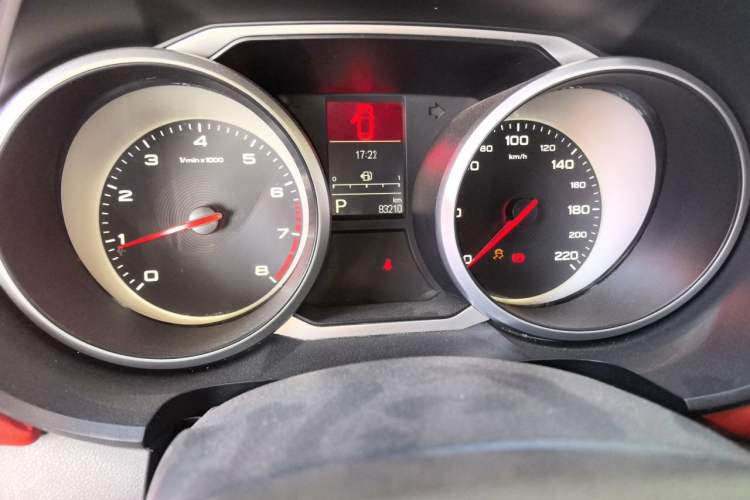 Used MG GS 2017 30T Automatic All-Wheel-Drive Flagship Edition Odometer Close Up