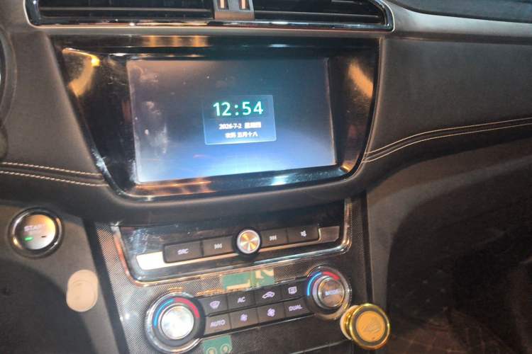 Used MG GS 2017 20T Automatic Prestige Edition Audio And AC Panel