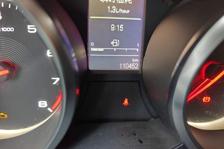 Used MG GS 2017 20T Manual Luxury Edition Odometer Close Up