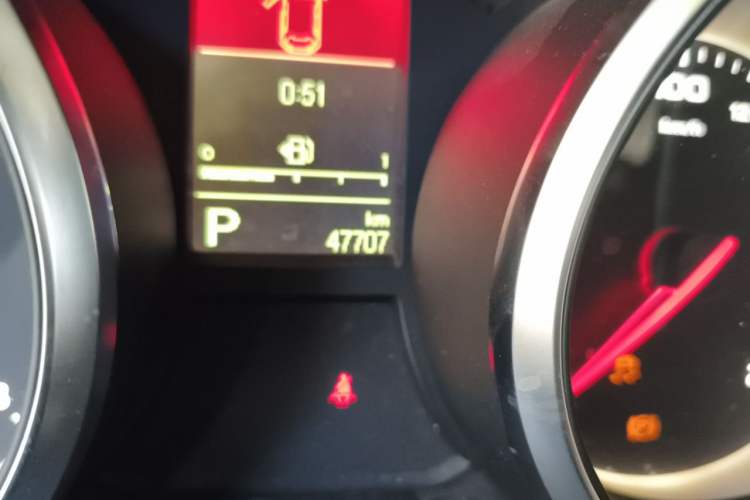 Used MG GS 2017 20T Automatic Luxury Edition Odometer Close Up