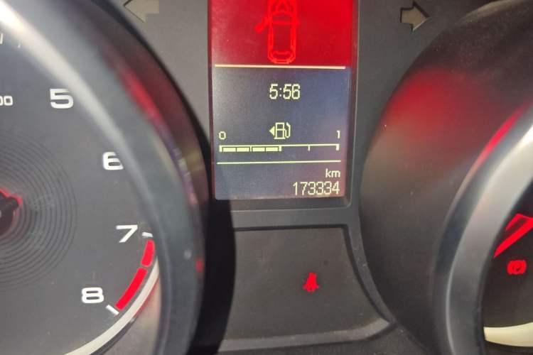 Used MG GS 2017 20T Manual Luxury Edition Odometer Close Up
