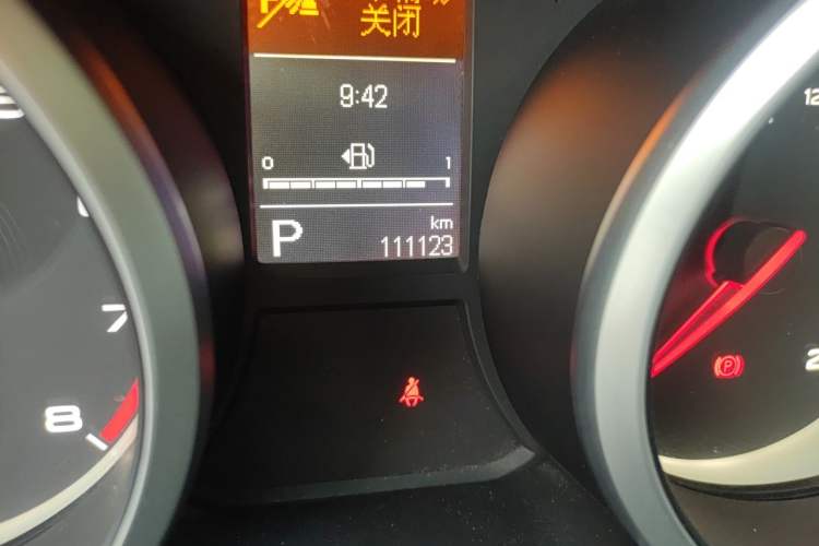 Used MG GS 2017 20T Automatic Luxury Edition Odometer Close Up