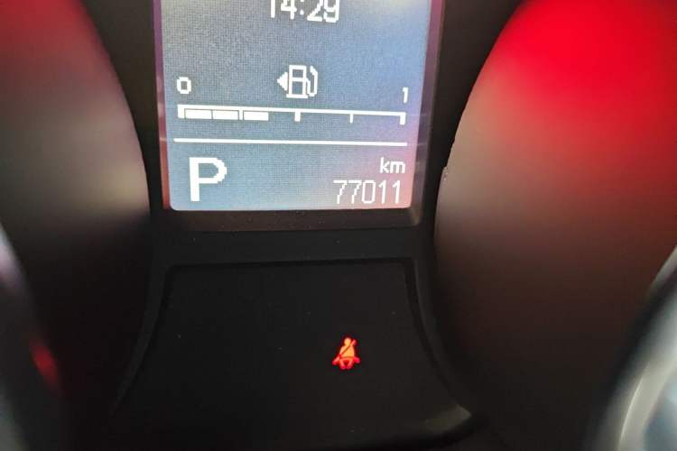 Used MG GS 2017 20T Automatic Prestige Edition Odometer Close Up