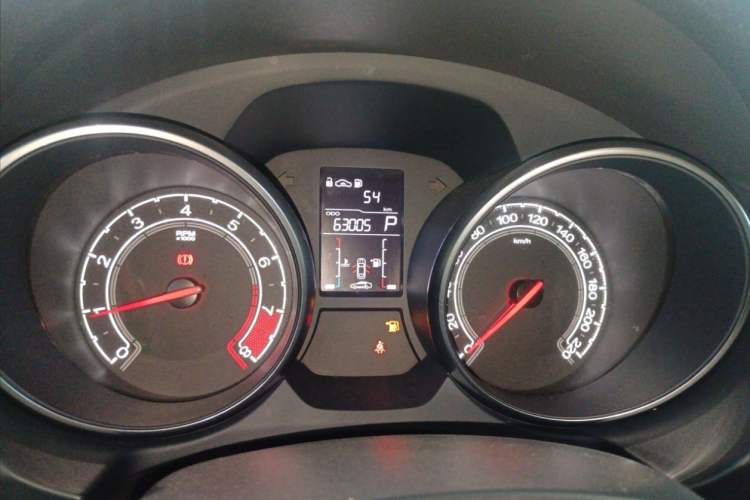 Used MG GT 2016 1.5T Automatic Value-Added Luxury Edition Odometer Close Up