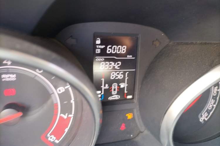 Used MG GT 2015 1.5T Manual Elite Edition Odometer Close Up