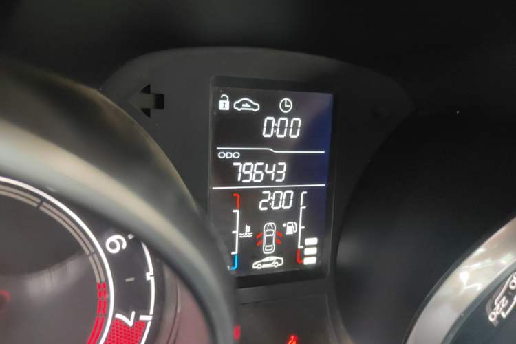 Used MG GT 2015 1.5T Manual Elite Edition Odometer Close Up