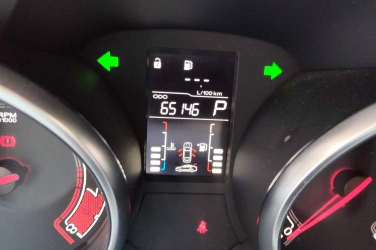 Used MG GT 2016 1.5T Automatic Value-Added Luxury Edition Odometer Close Up