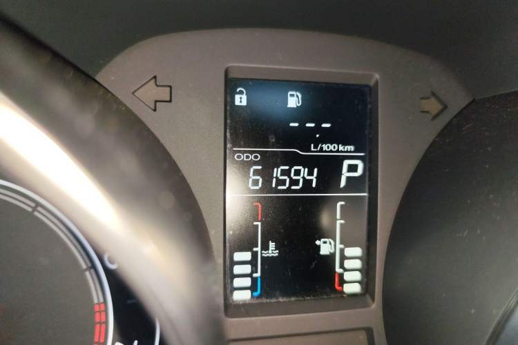 Used MG GT 2016 1.5L Automatic Value-Added Luxury Edition Odometer Close Up