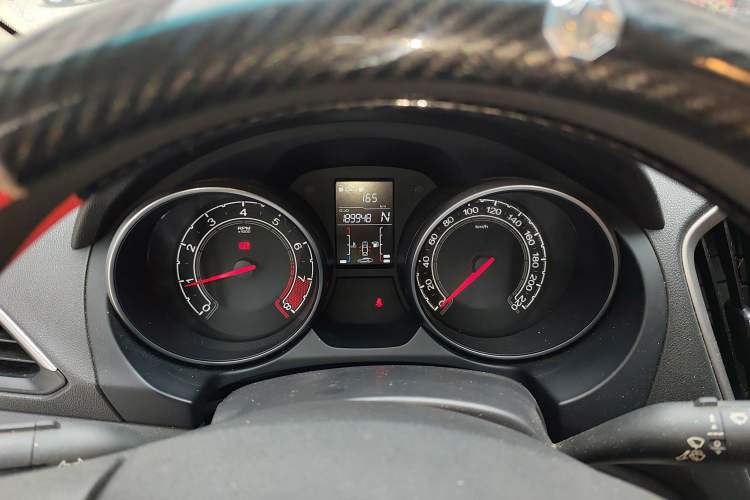 Used MG GT 2016 1.5L Automatic Value-Added Luxury Edition Odometer Close Up