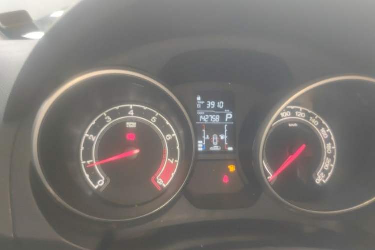 Used MG GT 2016 1.5T Automatic Value-Added Luxury Edition Odometer Close Up