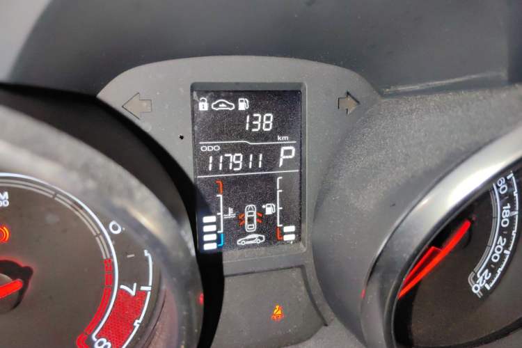Used MG GT 2016 1.5L Automatic Value-Added Luxury Edition Odometer Close Up
