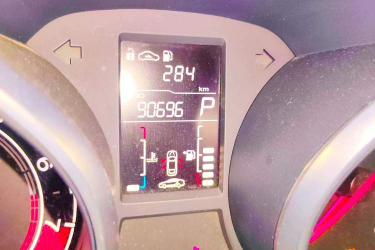 Used MG GT 2016 1.5L Automatic Value-Added Luxury Edition Odometer Close Up