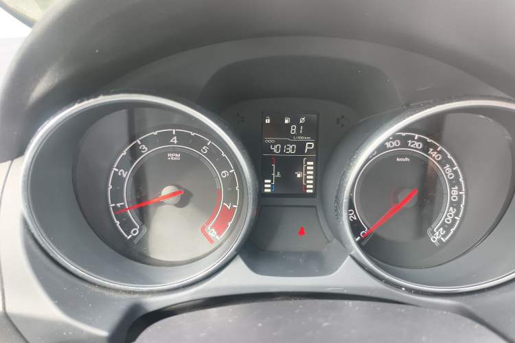 Used MG GT 2016 1.5L Automatic Value-Added Luxury Edition Odometer Close Up