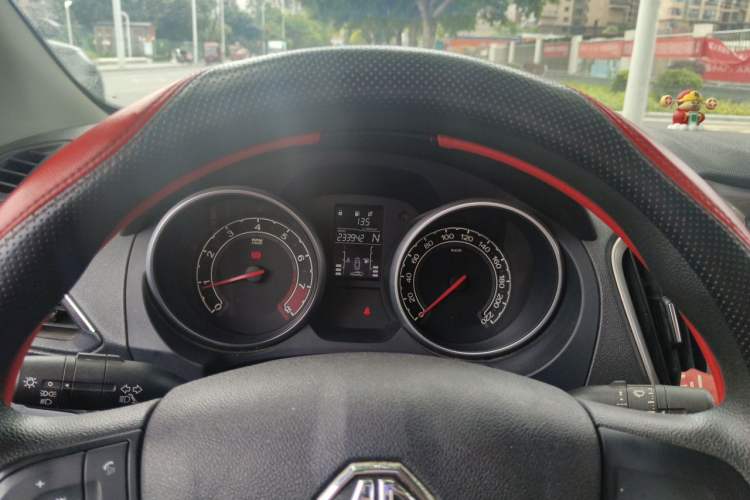 Used MG GT 2016 1.5T Automatic Value-Added Luxury Edition Odometer Close Up