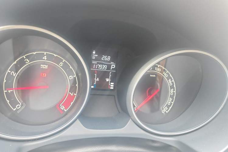 Used MG GT 2016 1.5T Automatic Value-Added Luxury Edition Odometer Close Up