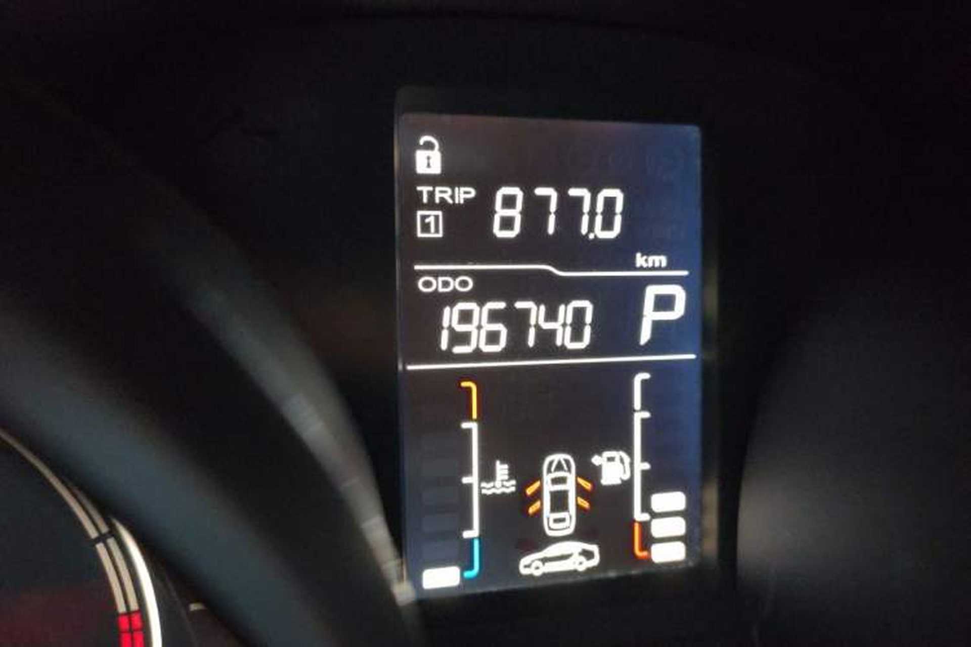 Used MG GT 2016 1.5T Automatic Value-Added Luxury Edition Odometer Close Up