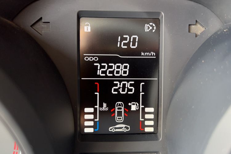 Used MG GT 2016 1.5L Manual Fashion Edition Odometer Close Up