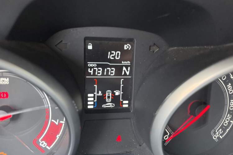 Used MG GT 2016 1.5T Automatic Value-Added Luxury Edition Odometer Close Up