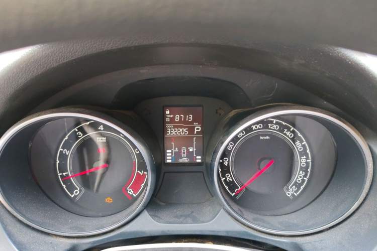 Used MG GT 2016 1.5T Automatic Value-Added Luxury Edition Odometer Close Up