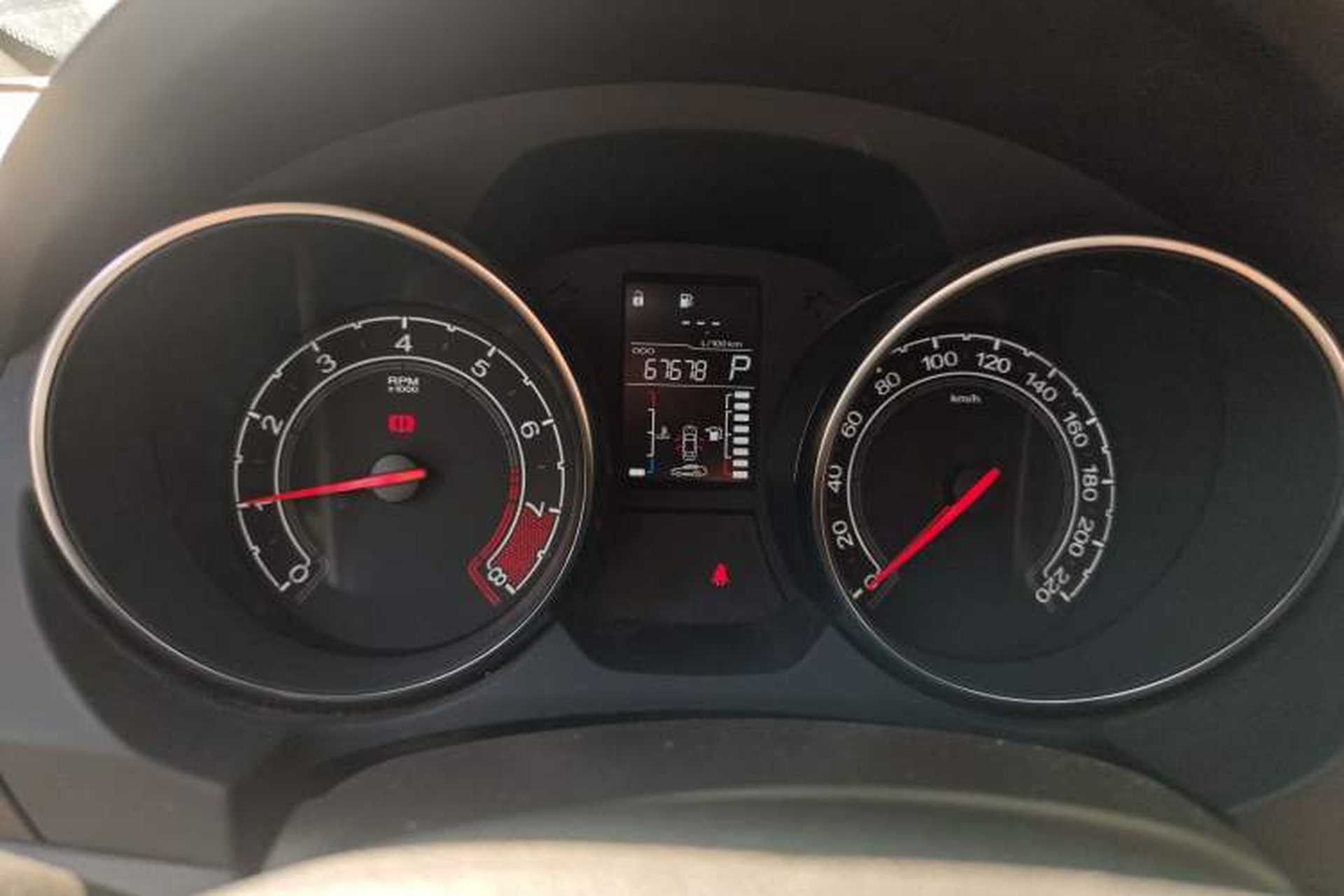 Used MG GT 2016 1.5T Automatic Value-Added Luxury Edition Odometer Close Up