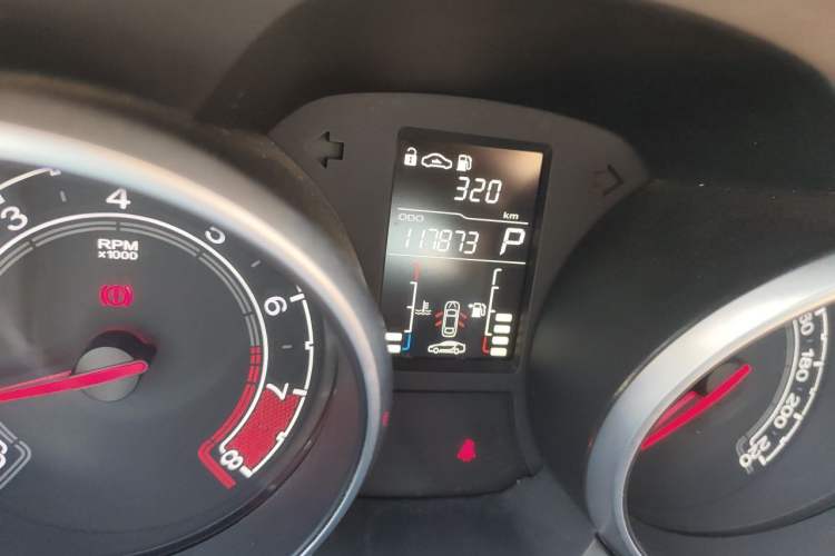 Used MG GT 2016 1.5L Automatic Value-Added Luxury Edition Odometer Close Up