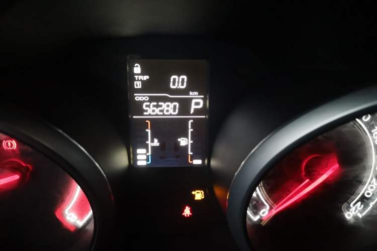 Used MG GT 2016 1.5L Automatic Value-Added Luxury Edition Odometer Close Up