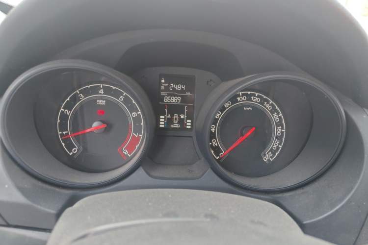 Used MG GT 2016 1.5L Manual Value-Added Luxury Edition Odometer Close Up