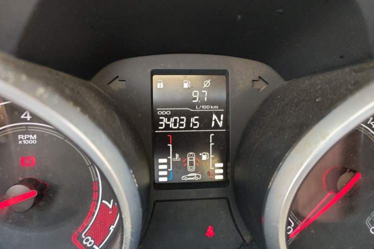Used MG GT 2016 1.5T Automatic Value-Added Luxury Edition Odometer Close Up