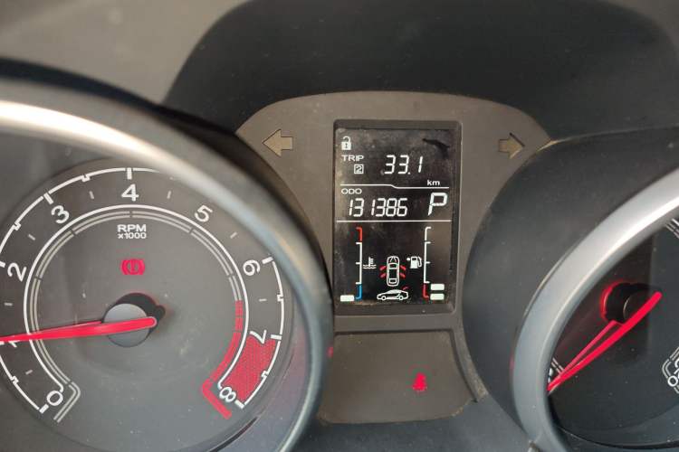 Used MG GT 2016 1.5T Automatic Value-Added Luxury Edition Odometer Close Up