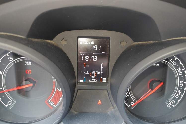 Used MG GT 2016 1.5L Manual Value-Added Luxury Edition Odometer Close Up