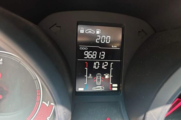 Used MG GT 2016 1.5L Manual Fashion Edition Odometer Close Up