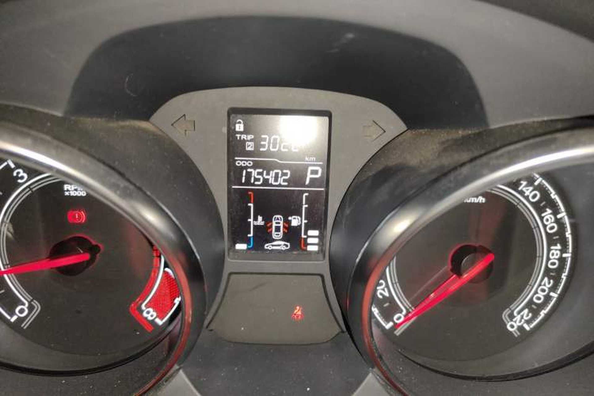 Used MG GT 2016 1.5T Automatic Value-Added Luxury Edition Odometer Close Up